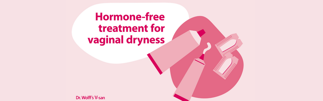 Hormone-free vaginal suppositories are effective against vaginal dryness